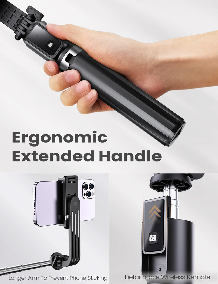 ANXRE Extendable Selfie Stick with Wireless Remote 🍁 All In One Marketplace Canada