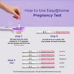 Easy@Home 40 Ovulation & 10 Early Pregnancy Tests Strips Kit: Accurate Clear Result & Easy to Use Fertility Test | 40 LH + 10 HCG 🍁 All In One Marketplace Canada