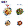 Dixie Large Paper Plates, 10 Inch, 150 Count, 2X Stronger, Microwave-Safe, Soak-Proof, Cut Resistant, Disposable Plates for Everyday Breakfast, Lunch, & Dinner Meals 🍁 All In One Marketplace Canada
