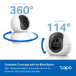 Tapo 3K 5MP Pan/Tilt Security WiFi Camera, Baby & Pet Camera, 360° Motion Tracking, 2-Way Audio, 40Ft. Night Vision, Cloud & Local Storage (Up to 512 GB), Works w/Alexa & Google (Tapo C230) 🍁 All In One Marketplace Canada
