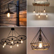 Ascher Vintage LED Edison Bulbs, 6W, Equivalent 60W, Non-Dimmable, High Brightness Warm White 2700K, ST58 Antique LED Filament Bulbs with 80+ CRI, E26 Medium Base, Clear Glass, Pack of 4 🍁 All In One Marketplace Canada