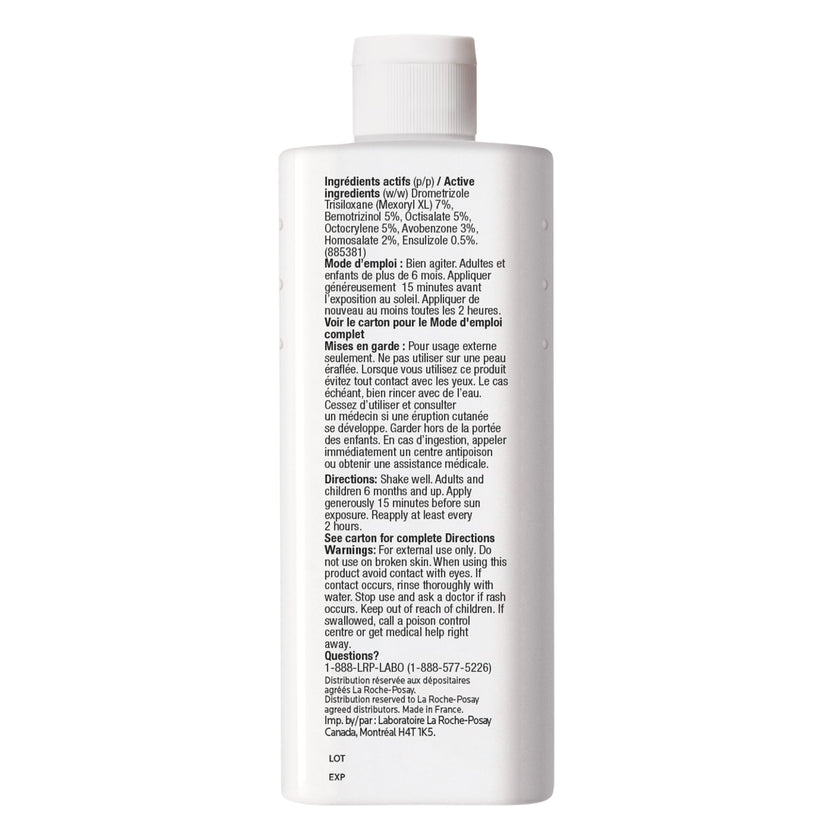 La Roche-Posay Anthelios Ultra Fluid Body Sunscreen Broad Spectrum SPF 50+, Reef Safe, Non-Greasy Matte Finish, 80 Min Water & Sweat Resistant, Fragrance Free, Dermatologist Recommended, 125ML 🍁 All In One Marketplace Canada