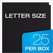 Oxford Twin Pocket Folders, Letter, Black, 25/Box 🍁 All In One Marketplace Canada