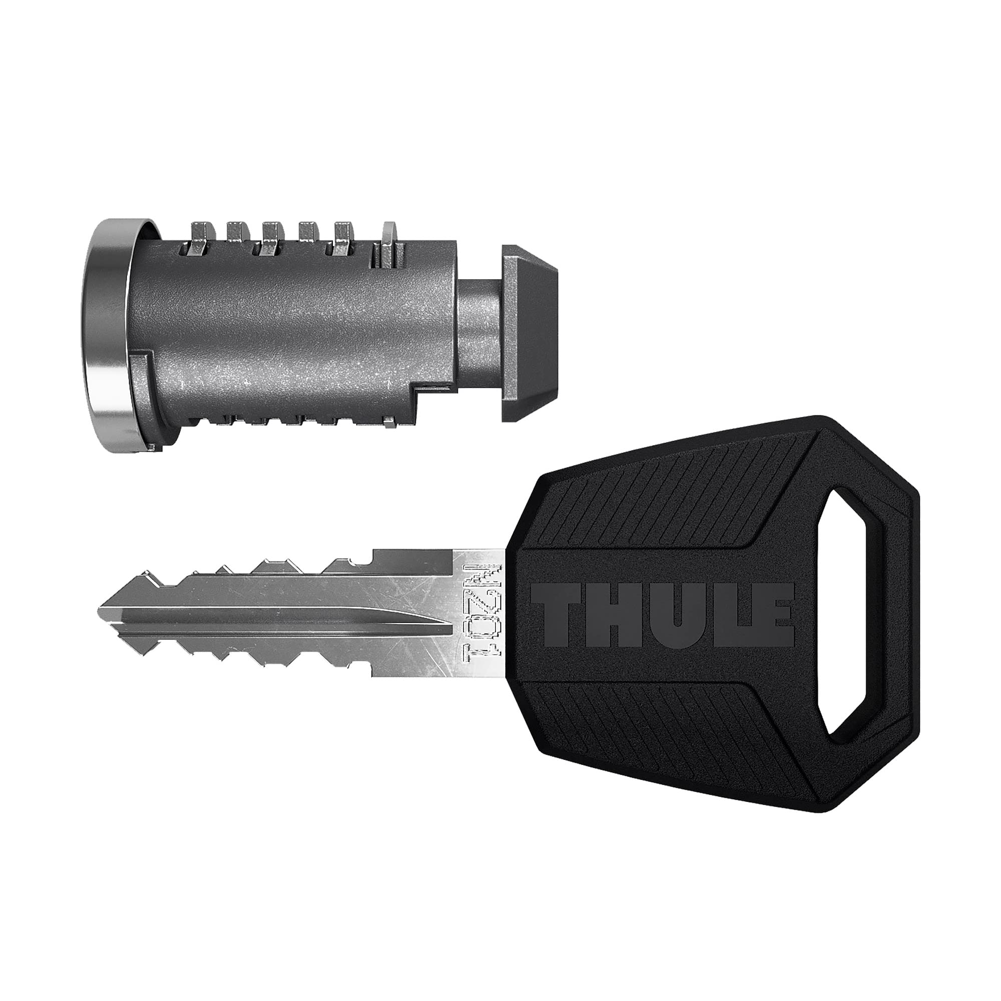 Thule 450400 One-Key System 4 Pack,Silver/Black 🍁 All In One Marketplace Canada