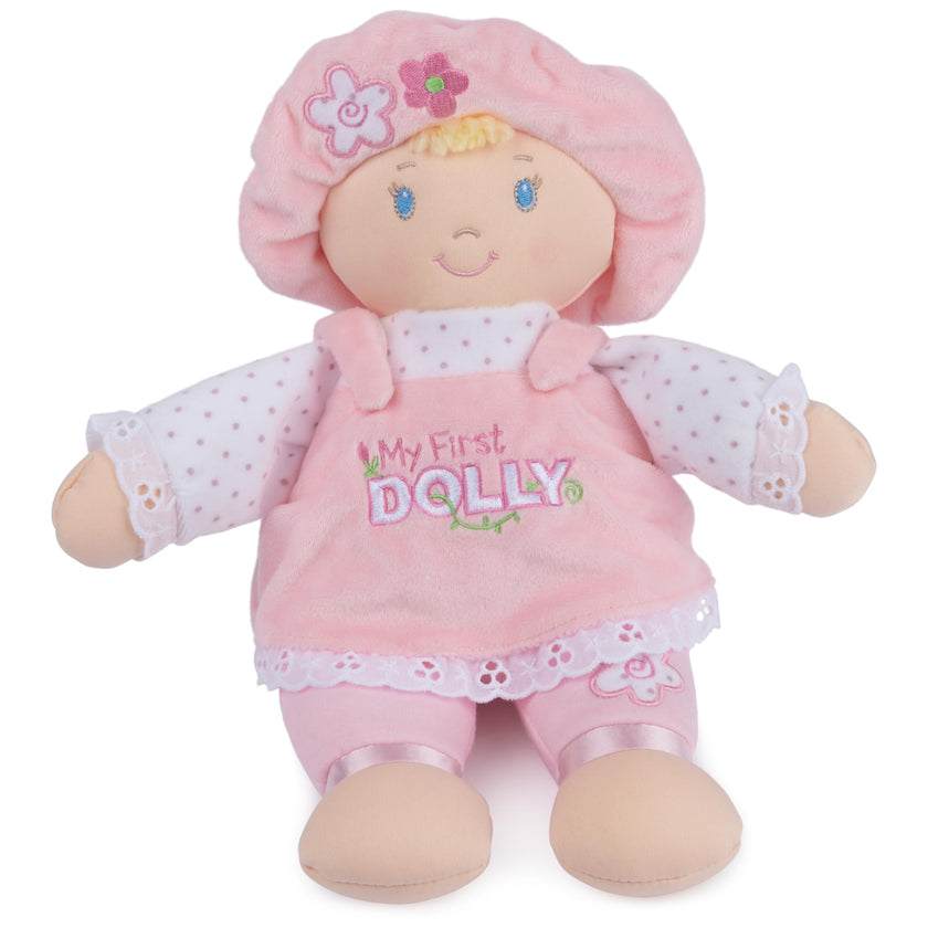 GUND Baby My First Dolly, Plush Doll for Babies and Toddlers, Pink/White, 13” 🍁 All In One Marketplace Canada