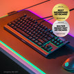 SteelSeries Apex 3 TKL RGB Gaming Keyboard – Tenkeyless Compact Form Factor - 8-Zone RGB Illumination – IP32 Water & Dust Resistant – Whisper Quiet Gaming Switch – Gaming Grade Anti-Ghosting, Black 🍁 All In One Marketplace Canada