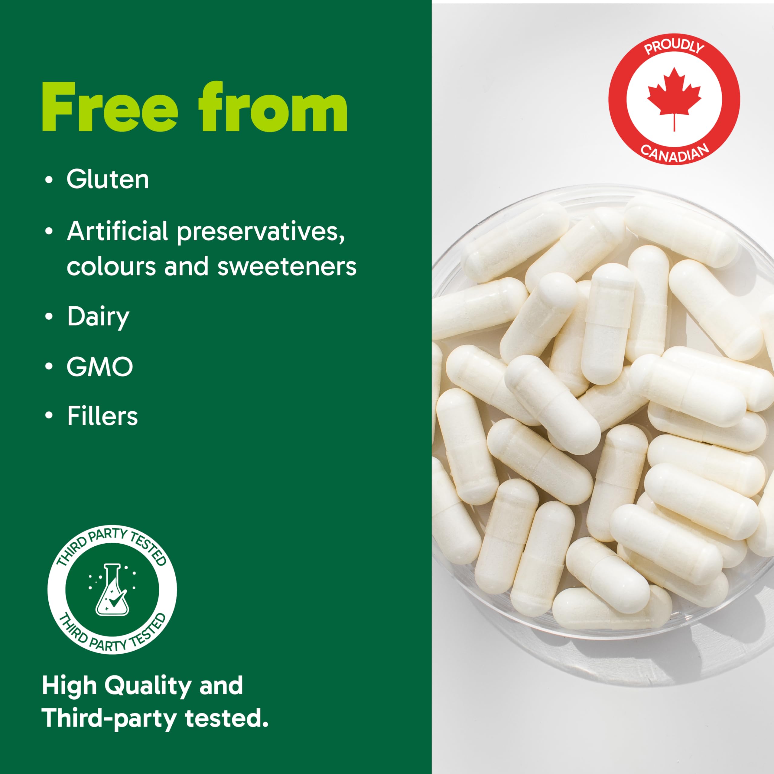 Organika Canadian-Made Liposomal Vitamin C 1000mg Daily- High Absorption for Superior Bioavailability, Immunity- 60vcaps 🍁 All In One Marketplace Canada