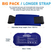 BICAREE Cold Gel Ice Packs Reusable for Injuries, Cold Compress - Relieves Muscle Pain, Sports Injury Recovery, Reduces Swellin (3-Piece Set) 🍁 All In One Marketplace Canada