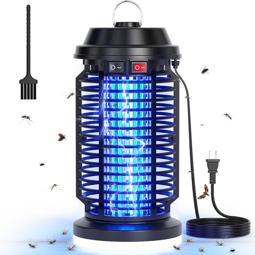 YISSVIC Bug Zapper Outdoor Indoor Waterproof Electric Mosquito Zapper 4200V Plug in for Kitchen Patio Courtyard Garden Camping 🍁 All In One Marketplace Canada