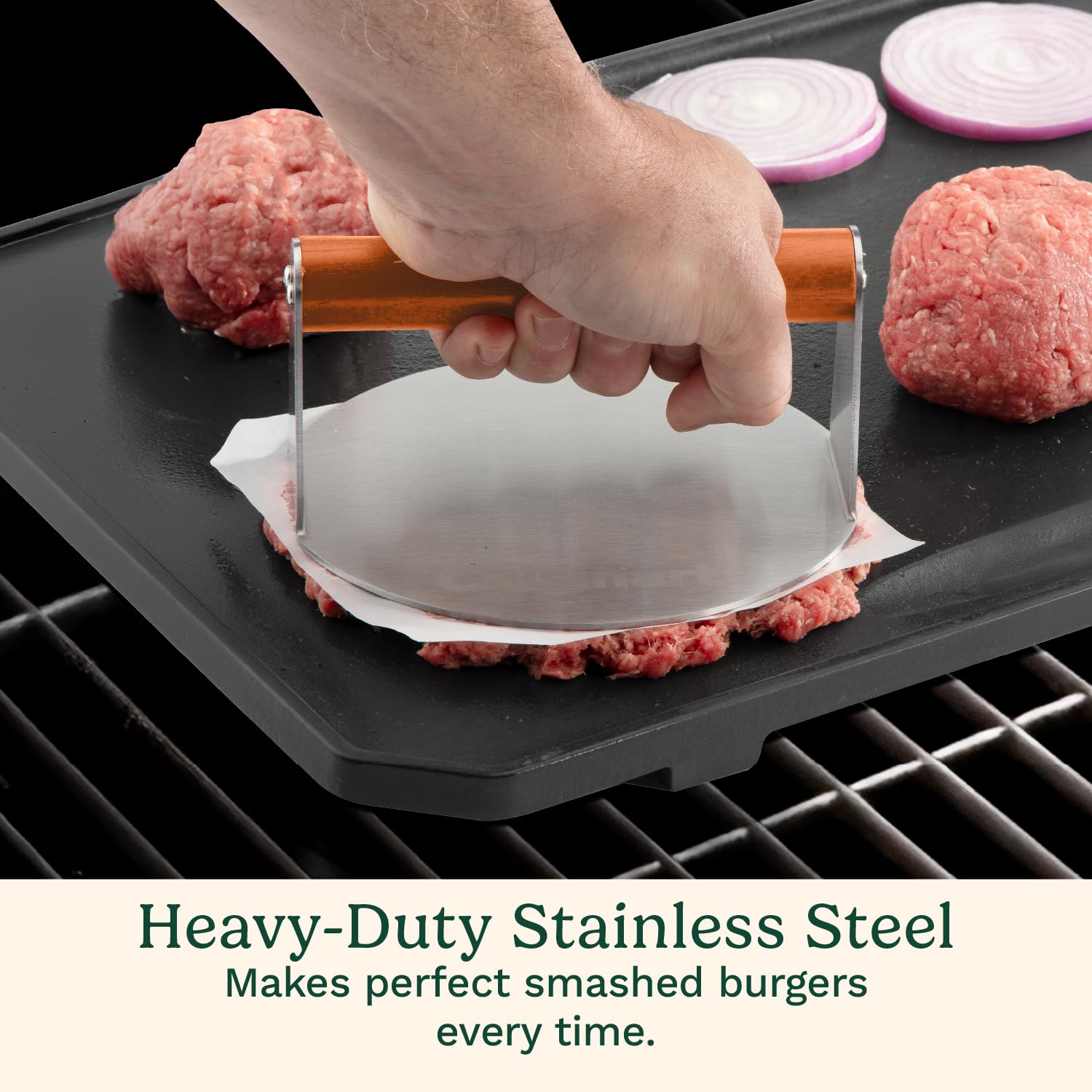 Cuisinart CISB-275 Stainless Steel Smashed Burger Press 🍁 All In One Marketplace Canada