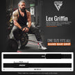 RDX Lifting Straps for Weightlifting –100% Cotton Heavy Duty Gym Wrist Strap with 5MM Neoprene Padding, 60CM Anti-Slip Hand Grip Wraps for Deadlifts Powerlifting Workouts Strength Training, Men Women 🍁 All In One Marketplace Canada