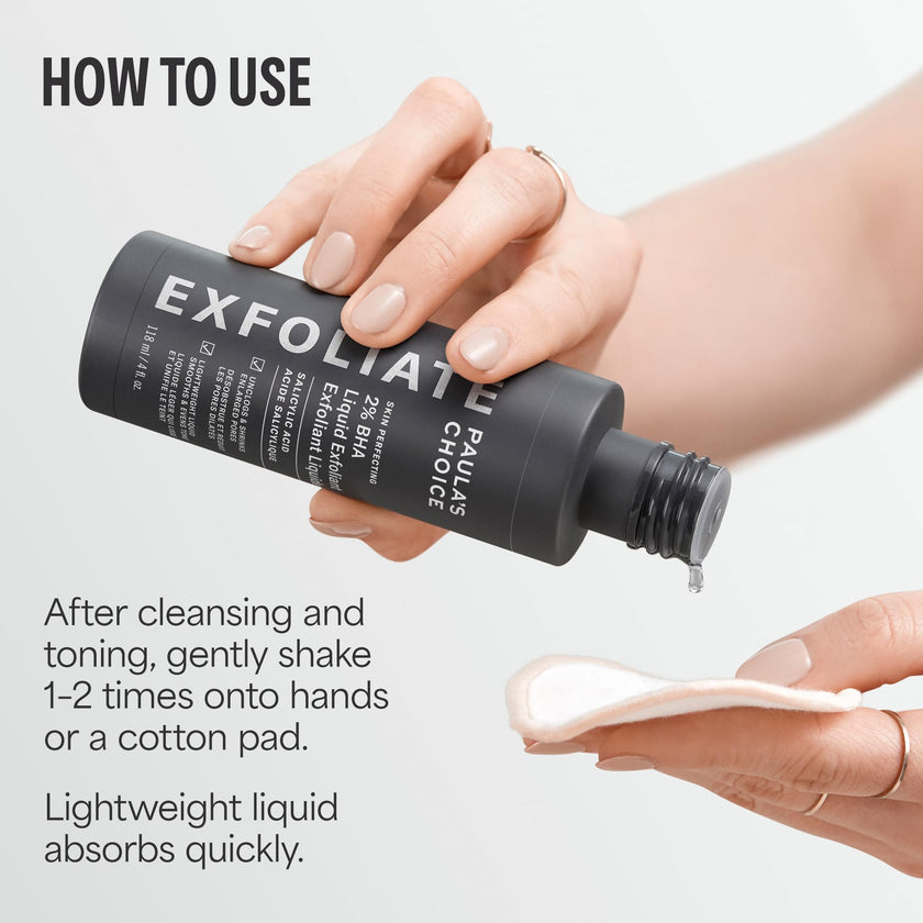 Paula's Choice SKIN PERFECTING 2% BHA Liquid Salicylic Acid Exfoliant Duo, Gentle Exfoliator for Enlarged Pores, Wrinkles & Fine Lines, Includes 1 Full Size Bottle & 1 Travel Size Bottle 🍁 All In One Marketplace Canada