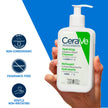 CeraVe Hydrating Cream-to-Foam Face Cleanser, One-Step Face Wash With Hyaluronic Acid & Amino Acid Complex, Gently Cleanses Skin, Non-Comedogenic, Fragrance-Free, Normal to dry skin, 562mL 🍁 All In One Marketplace Canada