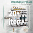 Veken Large Capacity Shower Caddy 3-Pack, No Drilling Adhesive Rack with Soap Holder, Rustproof & Waterproof Shelves, Bathroom Organizers and Storage, Wall-Mounted Kitchen & Home Decor, Silver 🍁 All In One Marketplace Canada