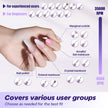Breosic Electric Nail Drill 35000RPM,12-in-1 Nail File Portable USB-Rechargeable Cordless Nail Drill Professional with 9-Speed & LED Display Manicure Pedicure Nail Kits for Acrylic & Gel Nails(Purple) 🍁 All In One Marketplace Canada