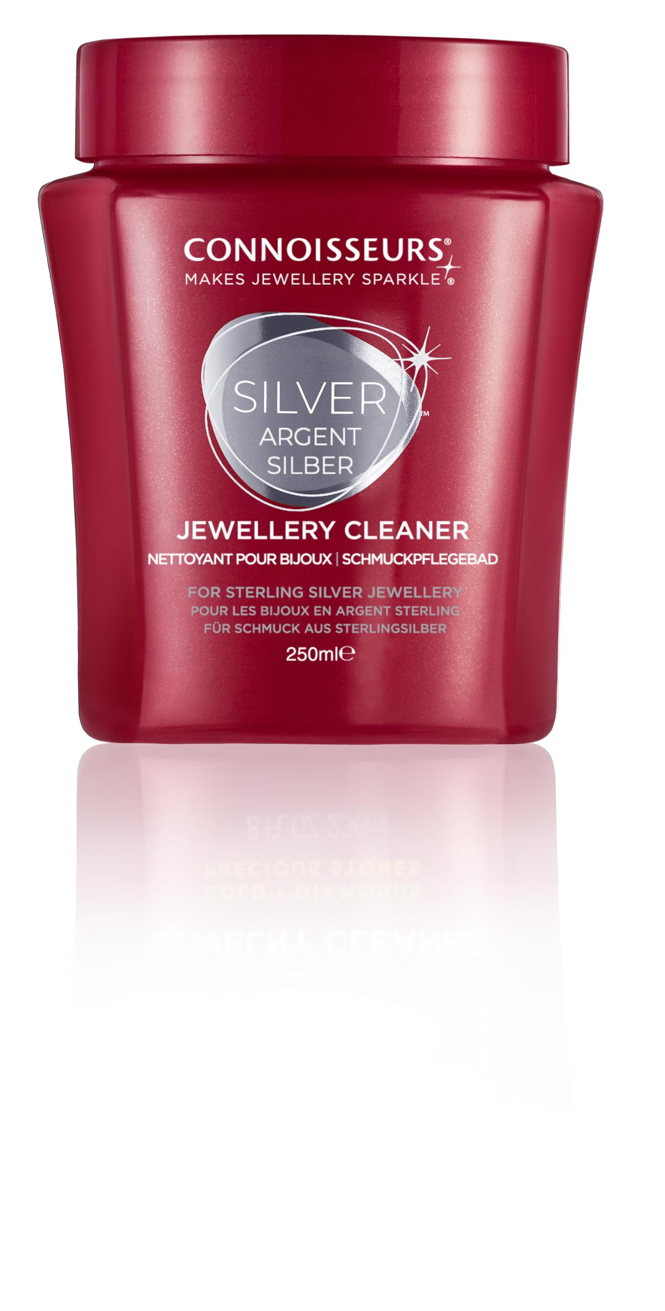 Connoisseurs Silver Jewelry Cleaner 8 oz Liquid Tarnish Remover for Sterling Silver Rings, Necklaces, Earrings & Bracelets Safe, Fast & Effective Silver Cleaning Solution 🍁 All In One Marketplace Canada