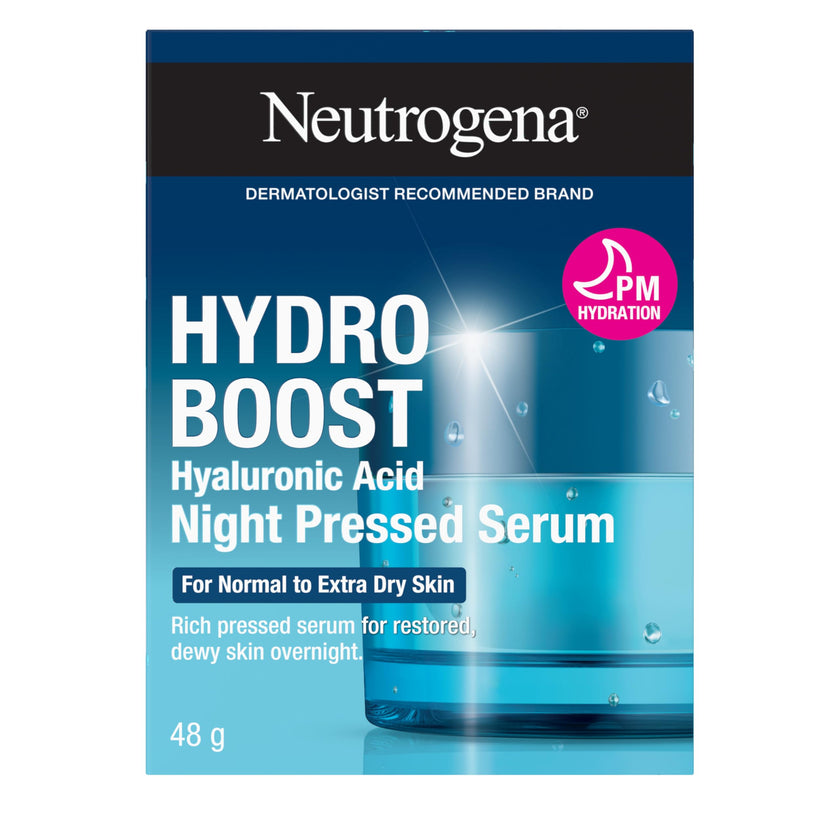 Neutrogena Moisturizer Neutrogena Hydro Boost Night Pressed Face Serum With Purified Hyaluronic Acid and Antioxidants for moisturized Skin, 48g, 48 Milliliters 🍁 All In One Marketplace Canada
