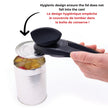 Starfrit MightiCan Can Opener, Safe Smooth-Cut Design, Holds Lid and Leaves No Sharp Edges, Comfort Grip Handle, Heavy-Duty Non-Slip Knob, 3-Year Warranty, Black 🍁 All In One Marketplace Canada