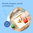 Melissa & Doug Shape Sorting Cube Wooden Classic Educational Toy 🍁 All In One Marketplace Canada