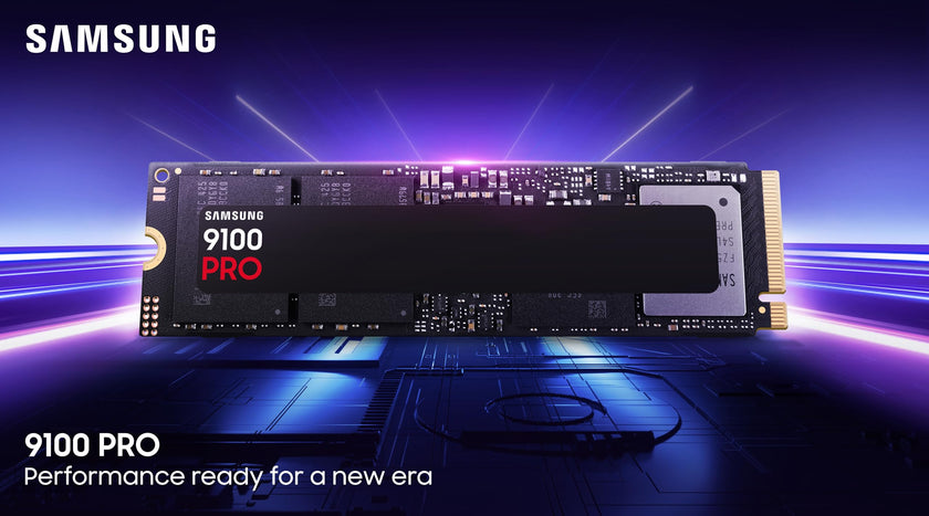 Samsung 9100 PRO Series - 1TB PCIe 5.0 x4, NVMe 2.0, M.2 Internal SSD, Up to 14,700MB/s, Fast Speed, Thermal Contorl, MZ-VAP1T0B/AM [Canada Version] 🍁 All In One Marketplace Canada