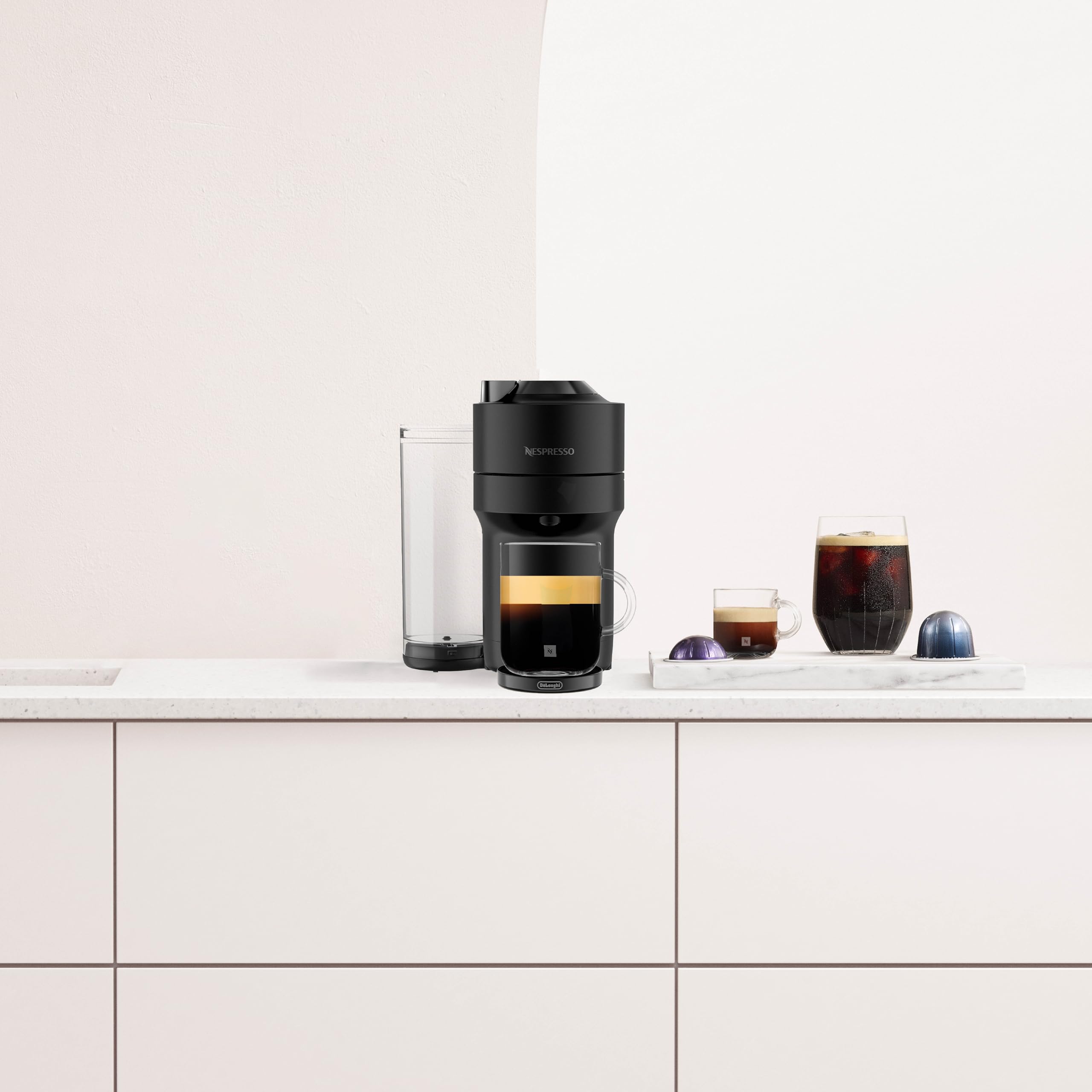 Nespresso Vertuo Pop+ Deluxe Single Serve Coffee and Espresso Machine by De’Longhi, Matte Black 🍁 All In One Marketplace Canada