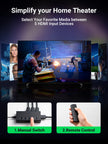 UGREEN HDMI Switch 5 in 1 Out 4K@60Hz, HDMI 2.0 Switcher 5 Port with IR Remote Selector Box 4K HDR 3D Dolby Vision Atmos CEC HDCP2.2, Compatible with PS5 4 3 Xbox Switch TV Black 🍁 All In One Marketplace Canada