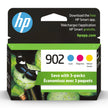 HP 902 | 3 Ink Cartridges | Cyan, Magenta, Yellow | Works with HP OfficeJet 6900 Series, HP OfficeJet Pro 6900 Series | T6L86AN, T6L90AN, T6L94AN 🍁 All In One Marketplace Canada