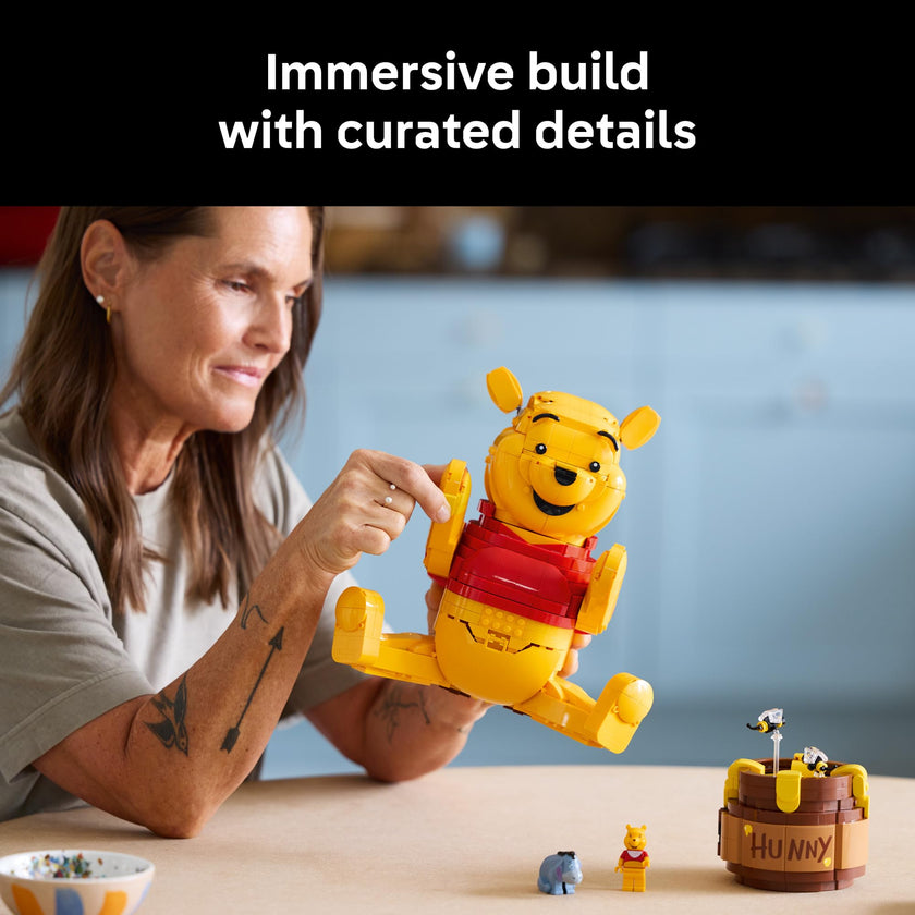 LEGO Disney Winnie the Pooh Building Set - Home, Office or Book Shelf Decor for Adult Fans, Ages 18+ - with Eeyore Figure - Collectible Disney Gift - 43300 🍁 All In One Marketplace Canada
