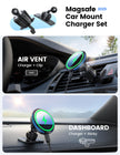 Lamicall for MagSafe Car Mount Charger - [Ultra Magnet] 15W Wireless Car Phone Holder Charger - HandsFree Magnetic Phone Holders for Your Car Vent for iPhone 17 16 15 14 13 Pro Max Handlebar, Mom Gift 🍁 All In One Marketplace Canada