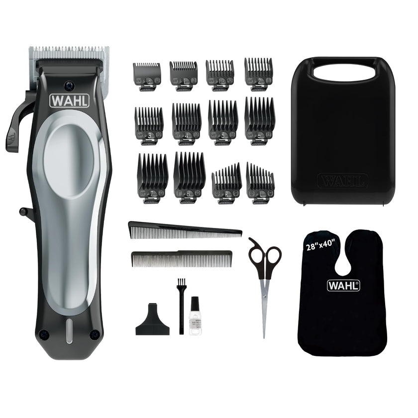 Wahl Elite Pro Cordless Lithium-Ion Hair Clipper Kit – 40% Faster Cutting, Adjustable Taper Lever, Quick-Charge 15 min for 5 min Use – Professional Home Haircutting for Men & Family (Model 3311) 🍁 All In One Marketplace Canada