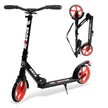 Hurtle Two Wheel Scooter for Teens, Smooth Gliding Kick Scooter for Adults w/Adjustable Height for Ages 8+, Portable All Terrain Scooter w/Carry Straps, Easy to Fold 🍁 All In One Marketplace Canada