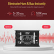 Premium Direct Injection Audio Box - Passive DI Unit Hum Eliminator w/ Input Attenuator to Connect Guitar & Bass, 1/4'' Impedance Transformer Connector to Balanced & Unbalanced XLR, Black - Pyle PDC21 🍁 All In One Marketplace Canada