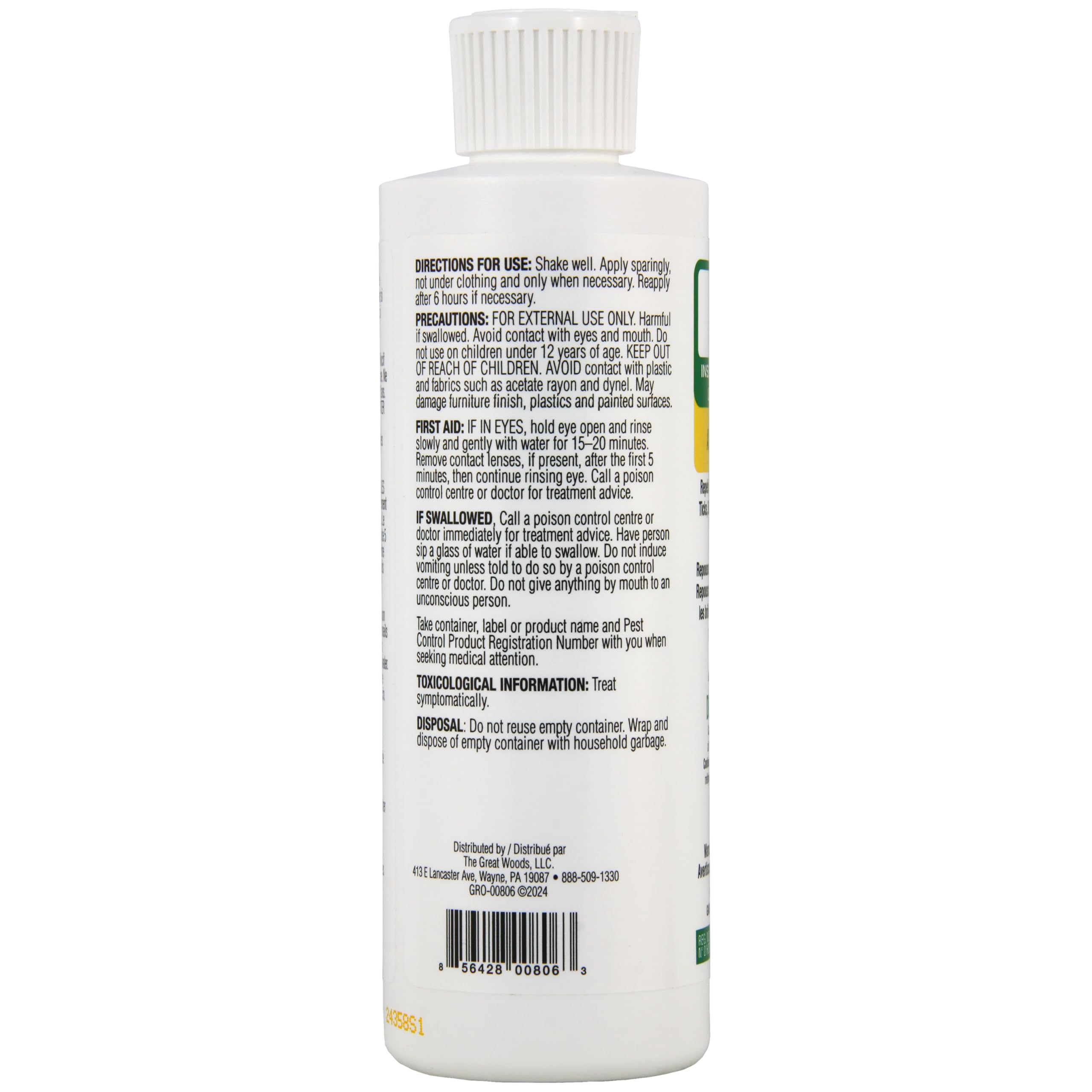 Great Outdoors Insect Repellent 30% DEET Lotion, 240mL 🍁 All In One Marketplace Canada