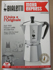 Bialetti - Moka Express: Iconic Stovetop Espresso Maker, Makes Real Italian Coffee, Moka Pot 9 Cups (14 Oz - 420 Ml), Aluminium, Silver 🍁 All In One Marketplace Canada
