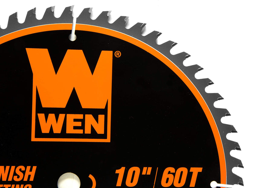 WEN BL1060 10-Inch 60-Tooth Fine-Finish Professional Woodworking Saw Blade for Miter Saws and Table Saws, Silver,Pack of one 🍁 All In One Marketplace Canada