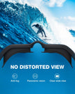 ZIONOR Swimming Goggles G1 Polarized Swim Goggles UV Protection Watertight Anti-Fog Adjustable Strap Comfort fit for Unisex Adult Men and Women-Black Frame Smoke Lens 🍁 All In One Marketplace Canada