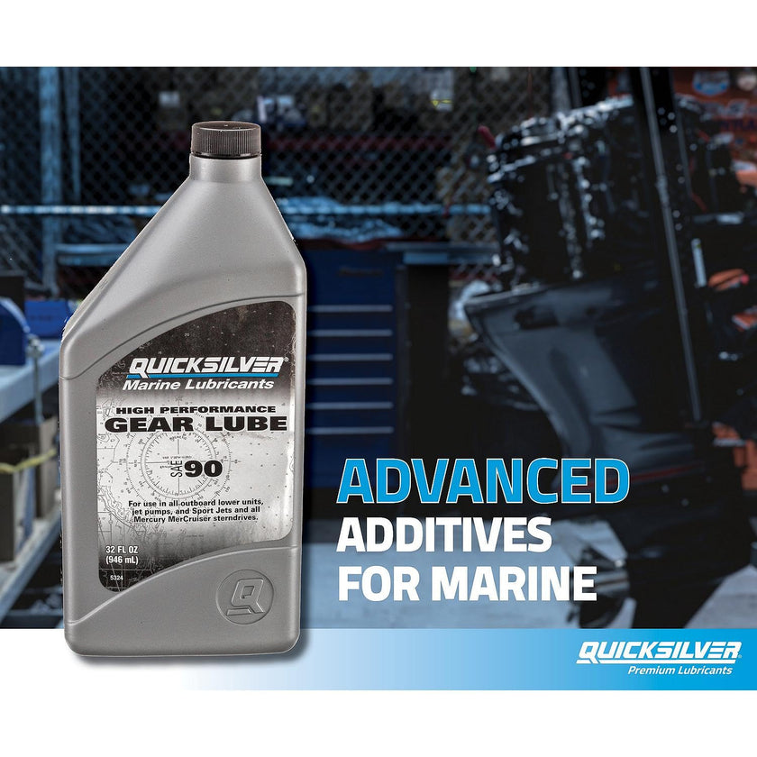 Quicksilver 92-858064Q01 High Performance Gear Lube 🍁 All In One Marketplace Canada