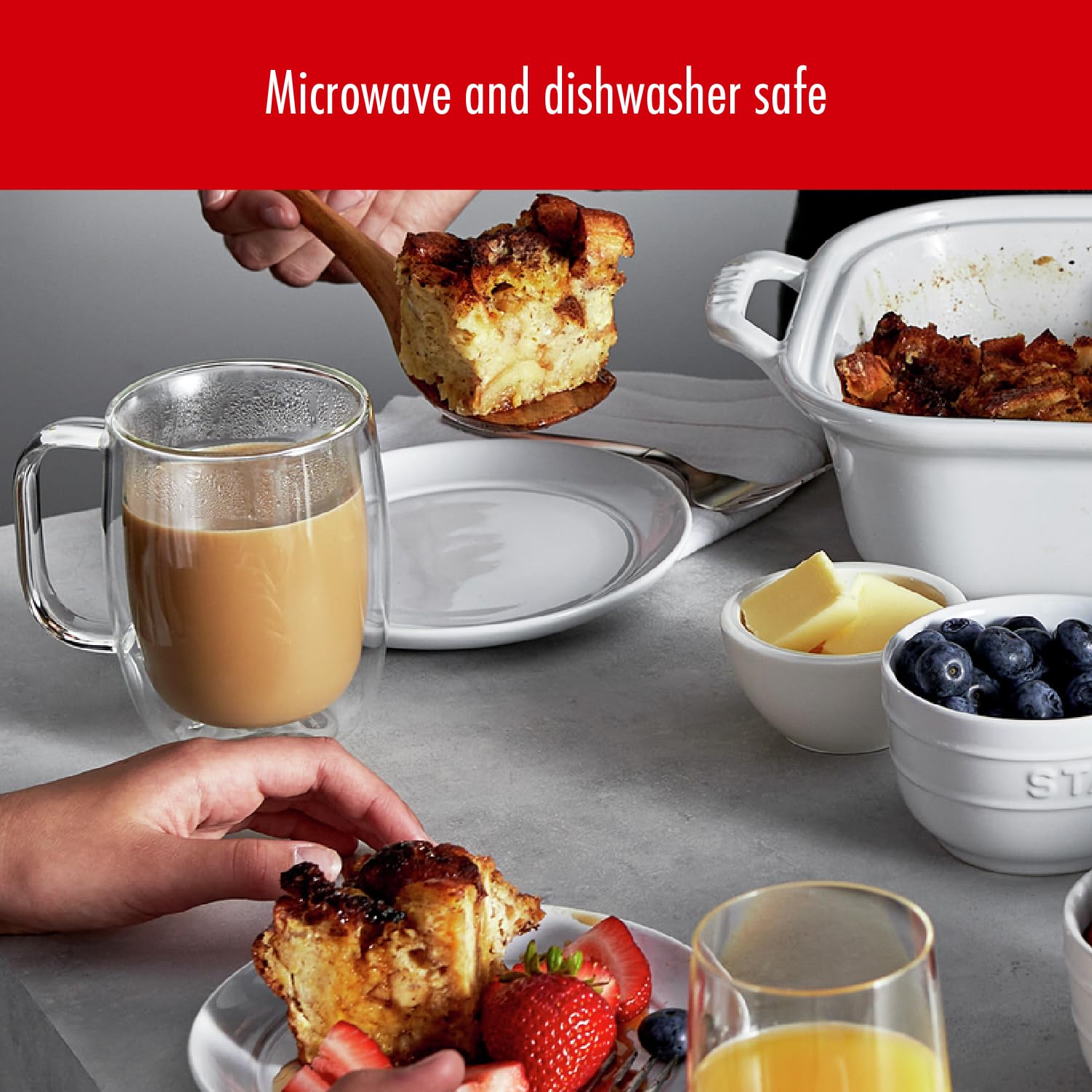 ZWILLING Sorrento Plus 2 Piece Insulated Double-Wall Borosilicate Glass Coffee Mug - 355 ml 🍁 All In One Marketplace Canada