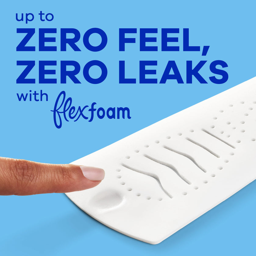 Always Infinity FlexFoam Pads for Women, Size 2, Heavy Pad with Wings, Unscented, 96 Count 🍁 All In One Marketplace Canada