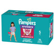 Pampers Diapers - Cruisers 360° - Size 5, up to 100% Leakproof Fit, Designed for Active Babies, Pull On Diaper, EZ Off Tabs Designed for Easy Changes, 1 Pack (Count of 96) 🍁 All In One Marketplace Canada