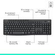 Logitech MK295 Mouse & Keyboard Combo with SilentTouch Technology, Full Numpad, Advanced Optical Tracking, Lag-Free, 90% Less Noise - Graphite 🍁 All In One Marketplace Canada
