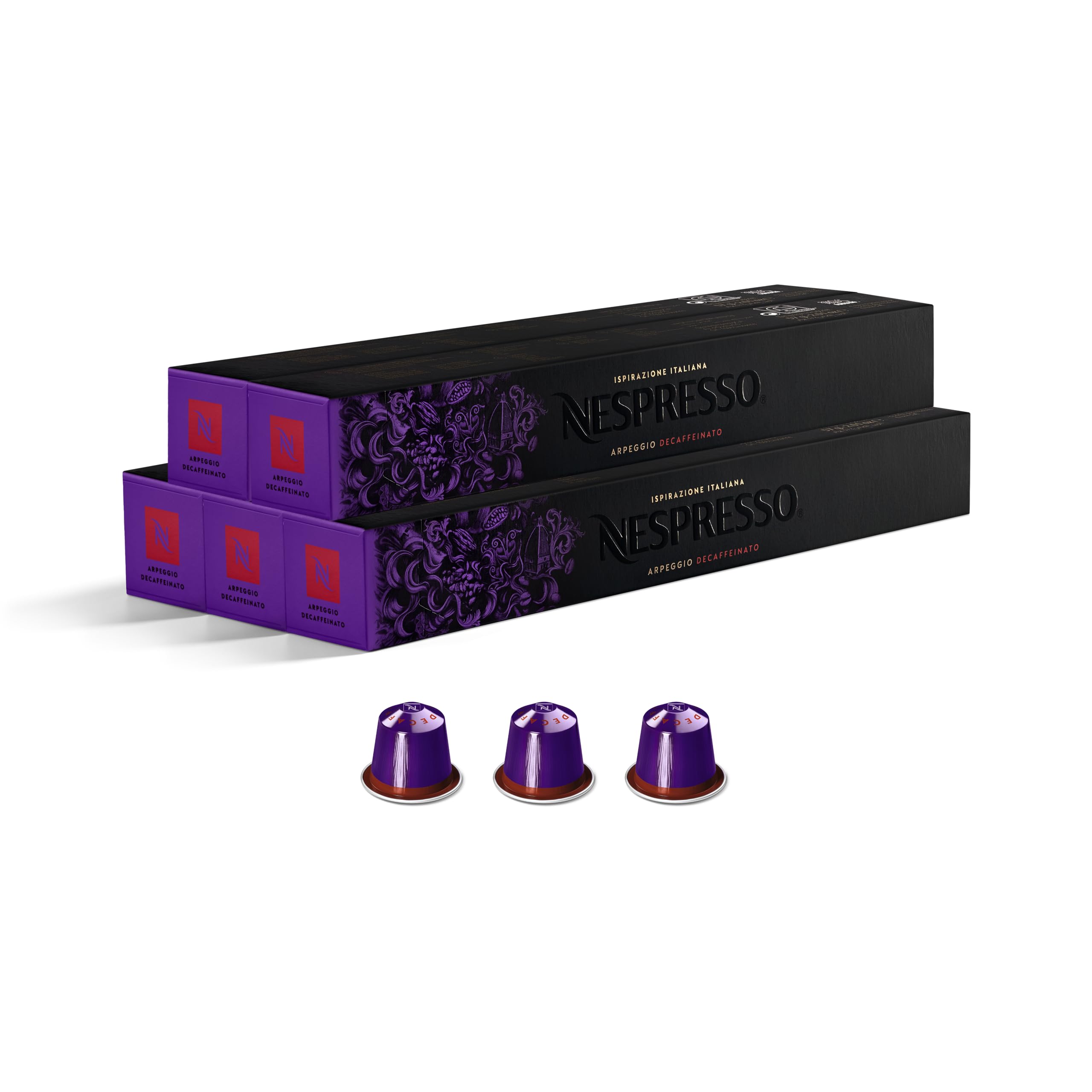 Nespresso Original Arpeggio Decaffeinato Decaf, Intensity 9, 50 Pods 🍁 All In One Marketplace Canada