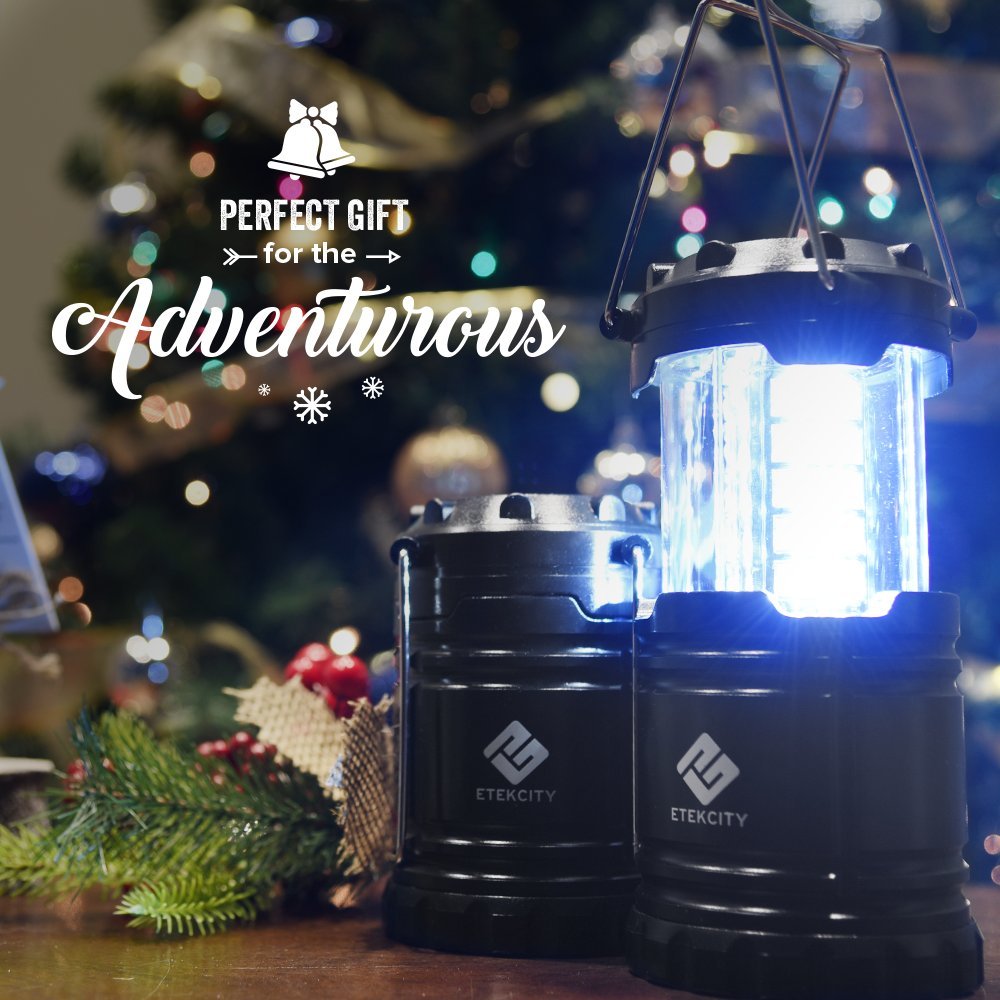 Etekcity LED Camping Lantern, 4 Pack, Battery Powered, Emergency Light 🍁 All In One Marketplace Canada