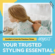 Hoyols Clear Hair Elastics 1500pcs, Strong Hold Small Mini Rubber Bands, No Damage No Crease Ponytail & Braids for Kids, Thick & Durable 🍁 All In One Marketplace Canada