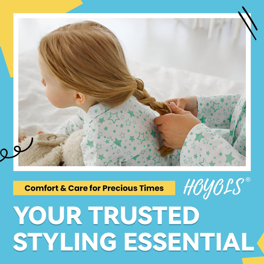 Hoyols Clear Hair Elastics 1500pcs, Strong Hold Small Mini Rubber Bands, No Damage No Crease Ponytail & Braids for Kids, Thick & Durable 🍁 All In One Marketplace Canada