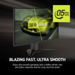 MSI MAG 245F X24 24-inch 1920 x 1080 (FHD) Gaming Monitor, 240Hz, FreeSync Premium, HDR Ready, HDMI, VGA Port, VESA Mountable, Tilt, 4-Side Slim Bezel, 0.5ms, Black 🍁 All In One Marketplace Canada