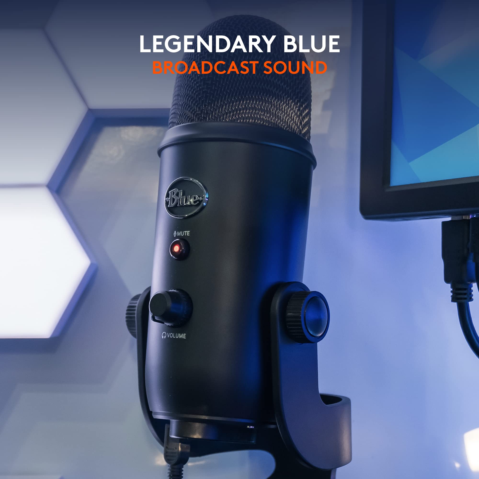 Logitech for Creators Blue Yeti USB Microphone - Blackout 🍁 All In One Marketplace Canada