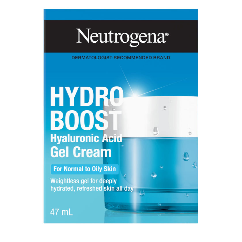 Neutrogena Hydro Boost Gel Cream Face Moisturizer - Oil-Free Facial Cream with Hyaluronic Acid for Dry Skin - Lightweight, Non-Comedogenic Daily Hydrating Formula, 47mL 🍁 All In One Marketplace Canada