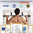 ALLY PEAKS Pull Up Bar Thickened Steel Pipe Super Heavy Duty Steel Frame Upper Workout Bar| Multi-Grip Strength for Doorway | Indoor Chin-Up Bar Fitness Trainer for Home Gym Max Limit 440 lbs 🍁 All In One Marketplace Canada