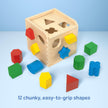 Melissa & Doug Shape Sorting Cube Wooden Classic Educational Toy 🍁 All In One Marketplace Canada